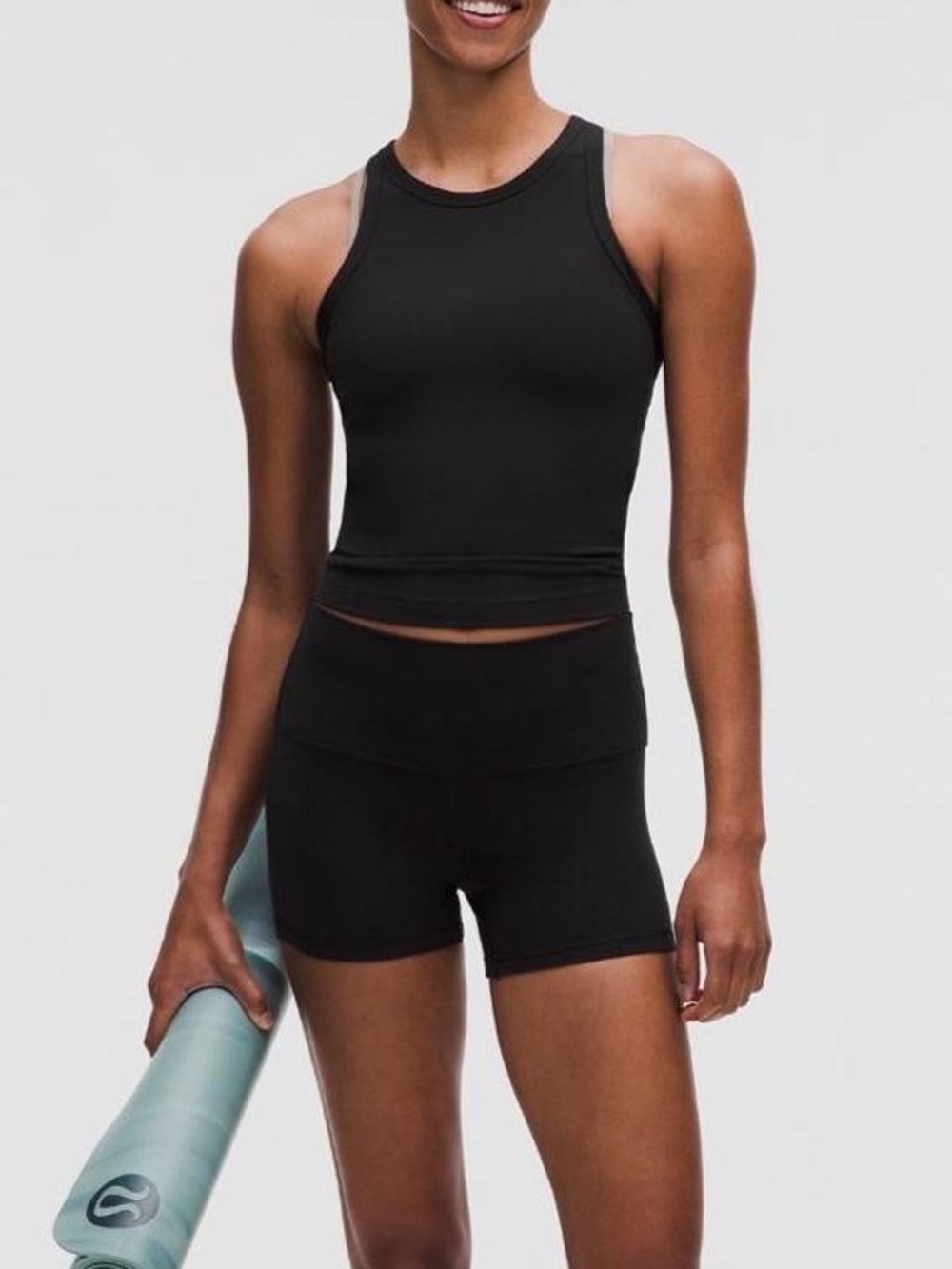 lululemon Align Waist Length Racerback Tank Top in Bkack. *NWT*